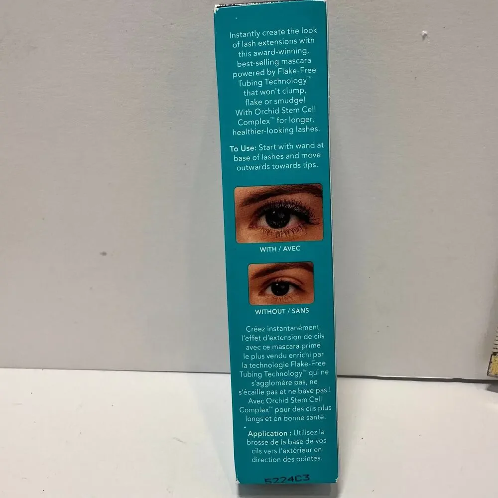 New in Box Thrive Causemetics liquid lash extensions Brynn rich black Mascara